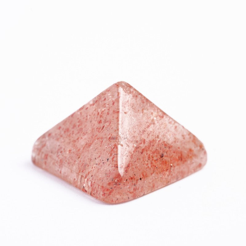 Crystal Mini Pyramid Ornament