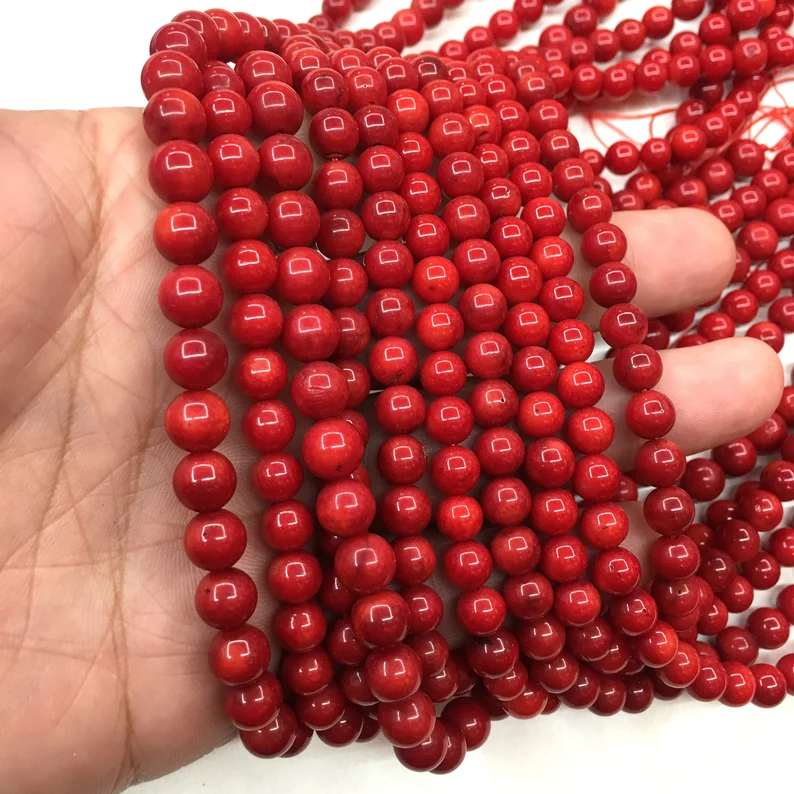 Coral Loose Beads - Free Shipping