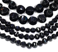 Lantern Shape Black Onyx Beads
