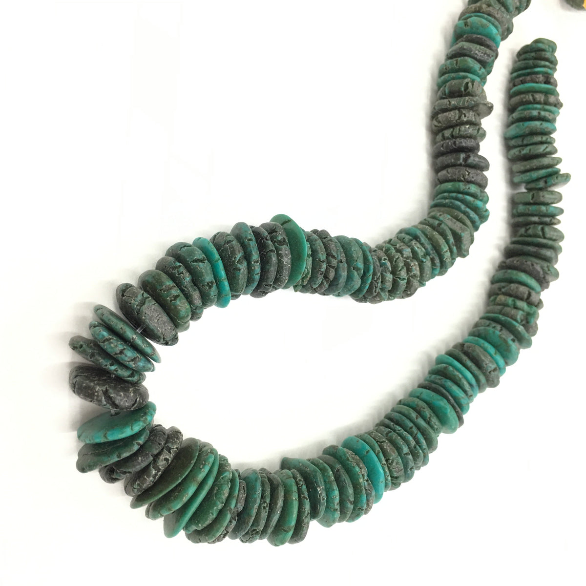 Irregular Rondelle Chip Turquoise Turquoise Beads 8-25mm