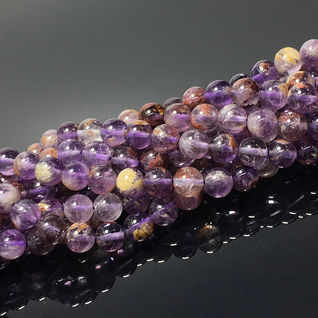 Higher Quality Purple Phantom Round Beads