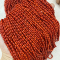Rice Shape Coral Beads