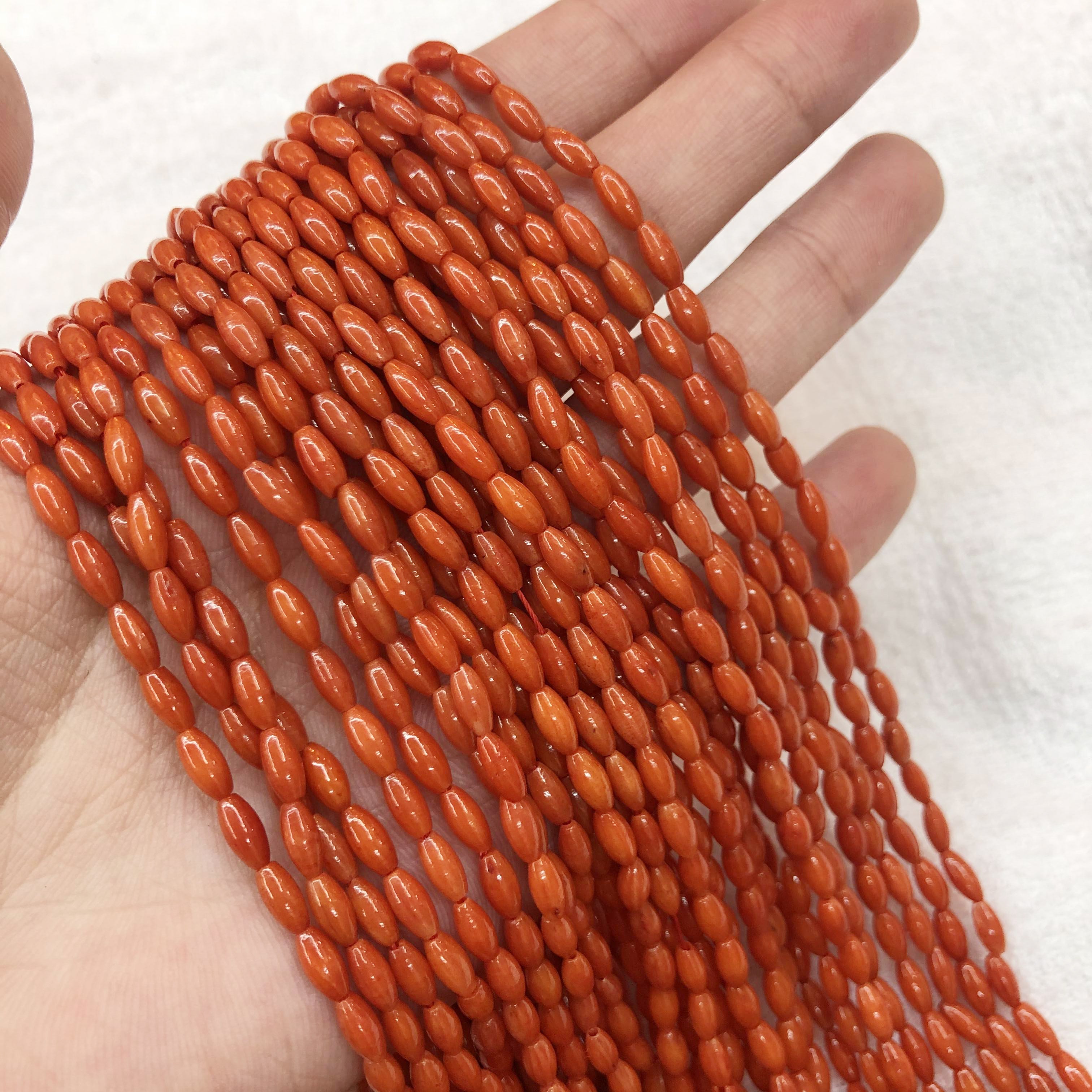 Coral Loose Beads - Free Shipping