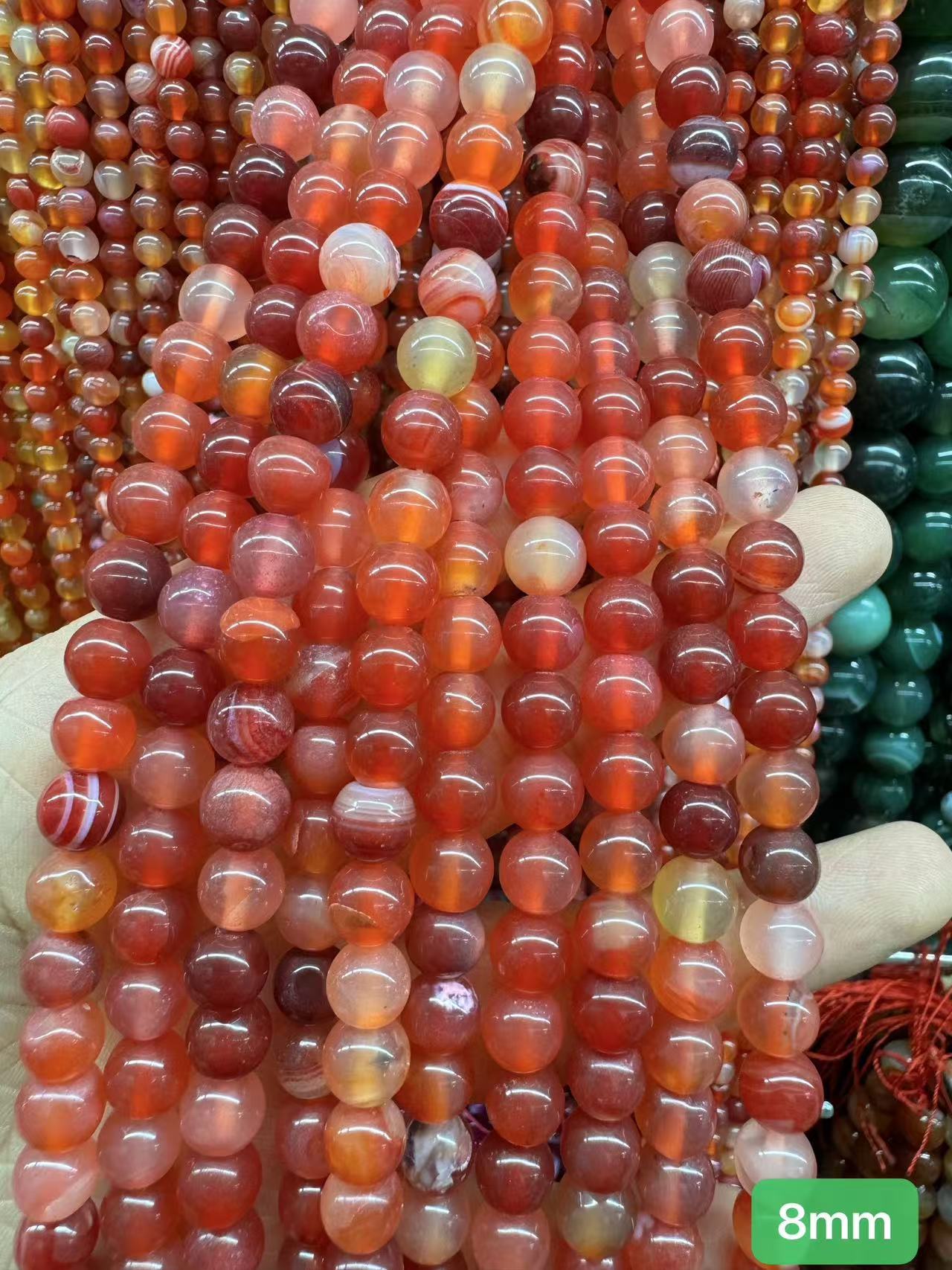Round Beads 6mm 8mm 10mm  Free Shipping