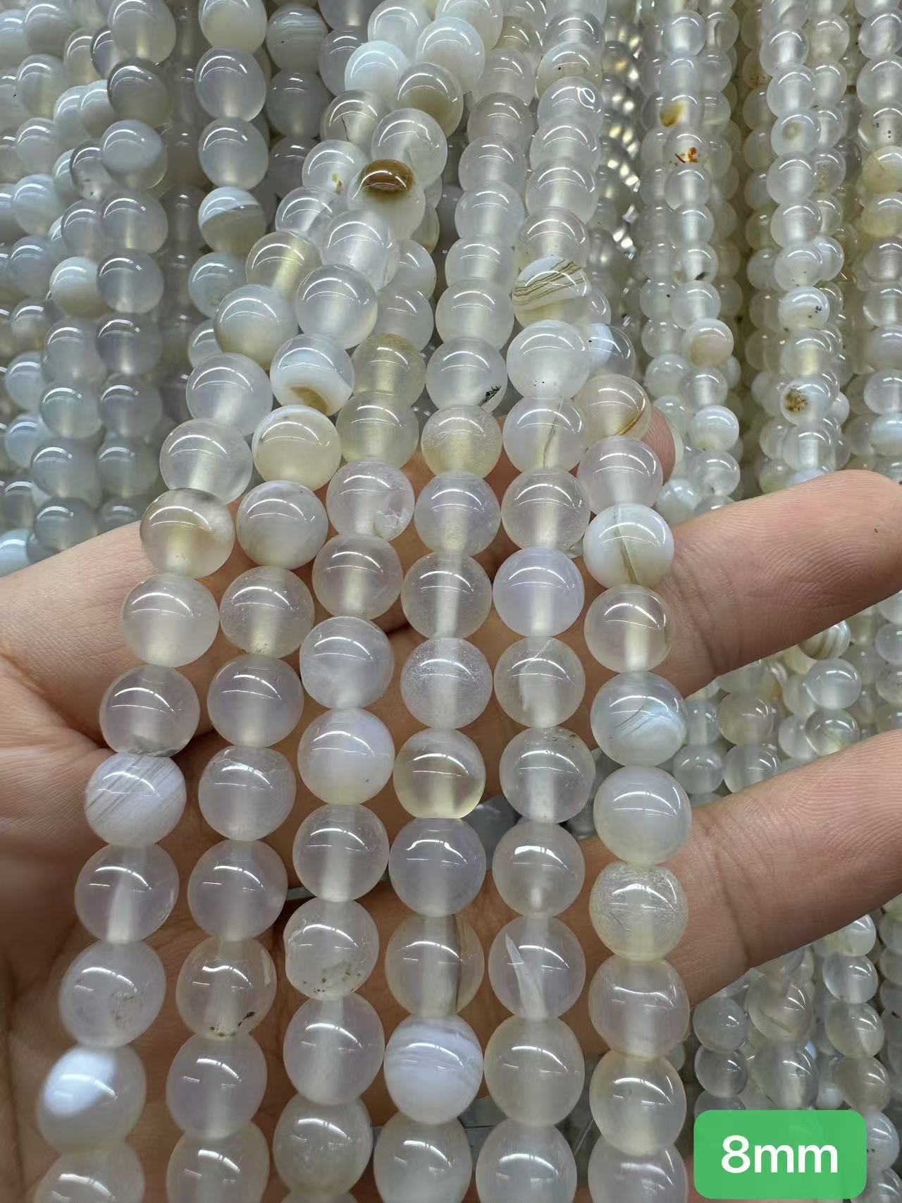 $2.5--8mm semi precious beads #1 Free Shipping