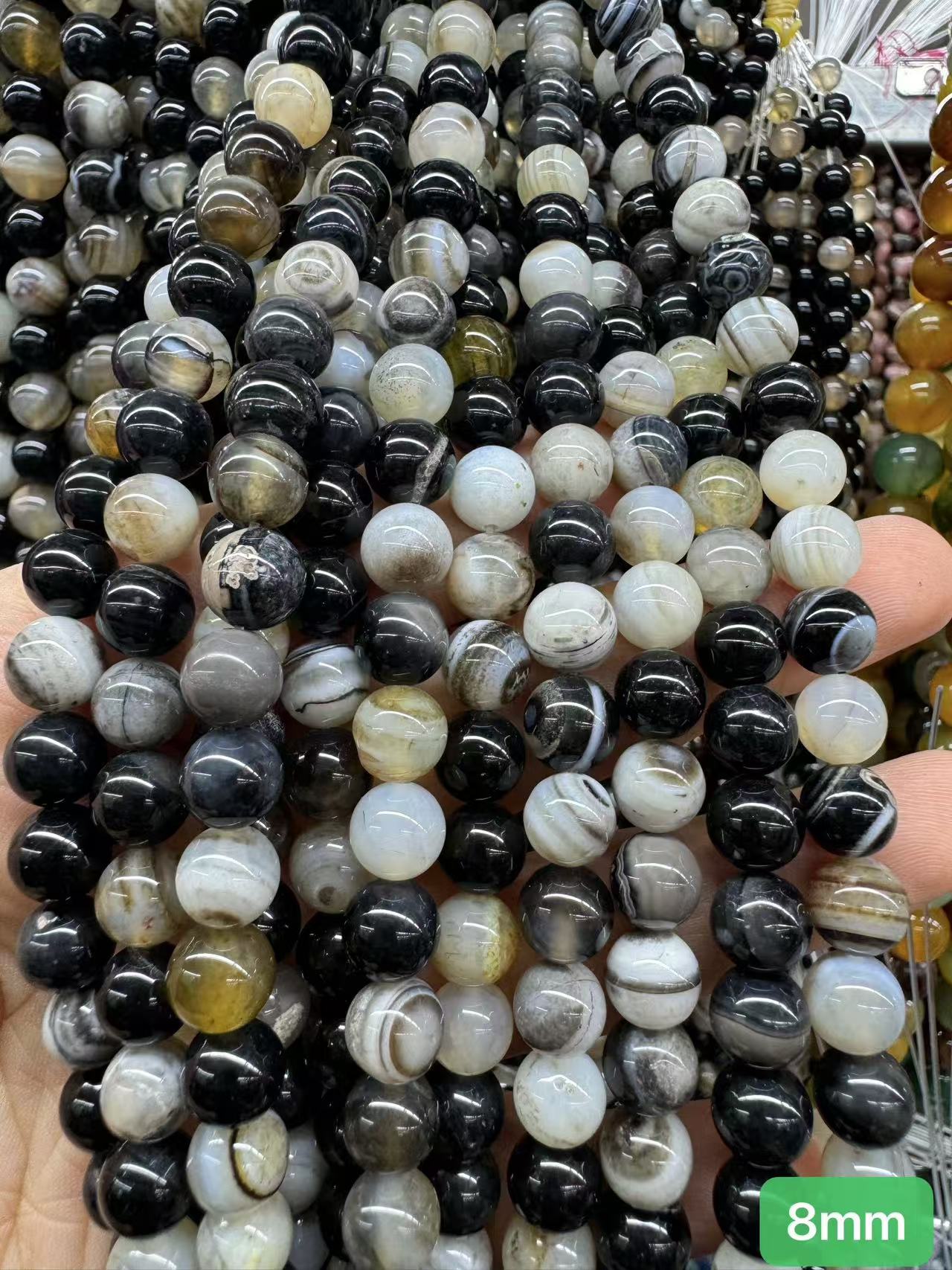 Round Beads 6mm 8mm 10mm  Free Shipping