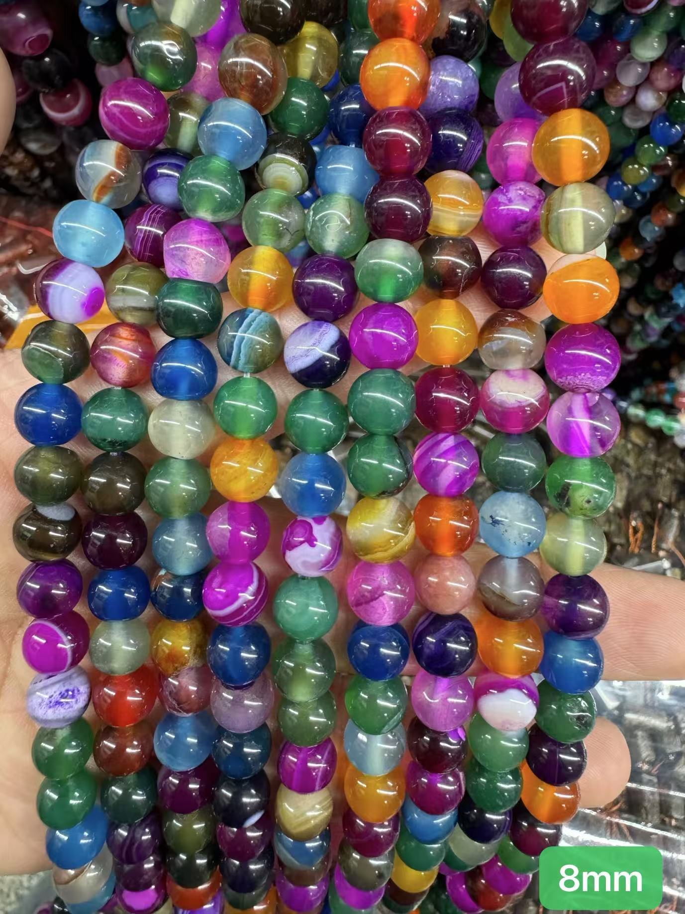Round Beads 6mm 8mm 10mm  Free Shipping