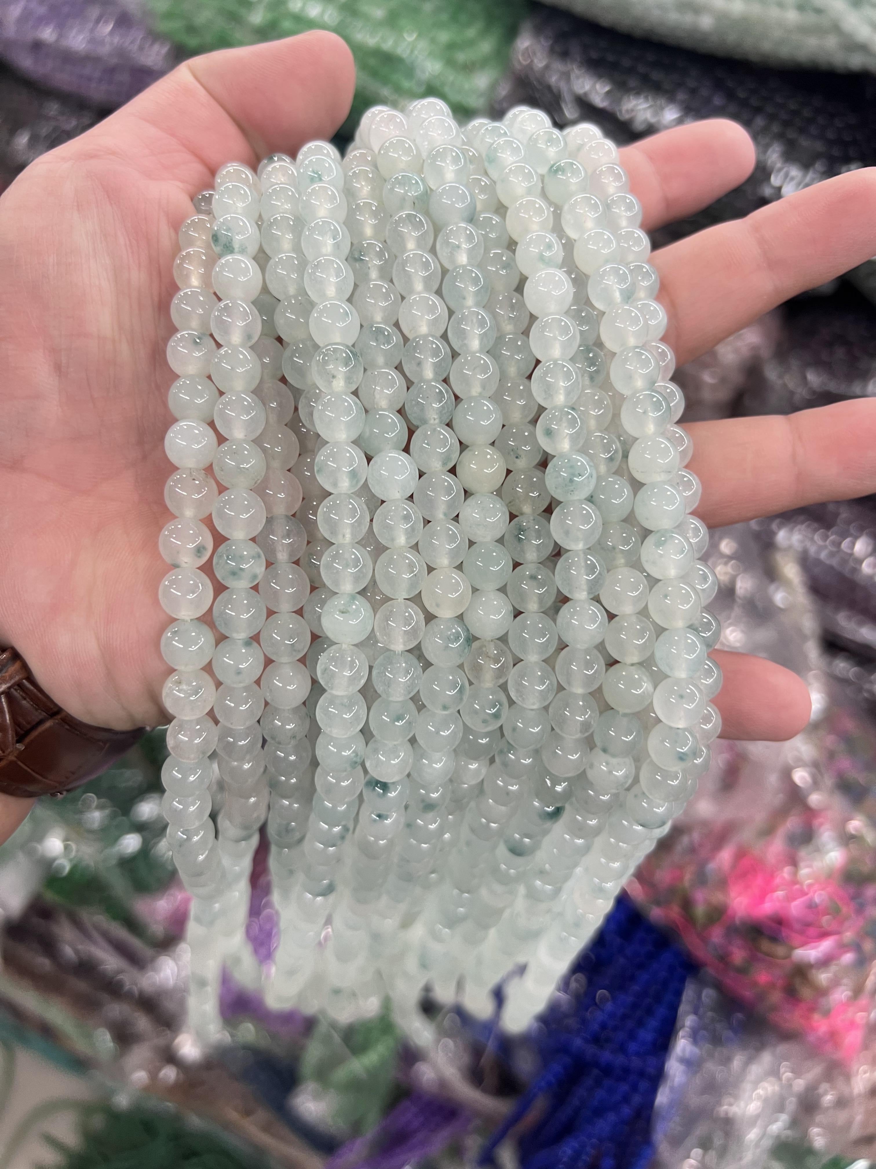 $2.5--8mm semi precious beads #1 Free Shipping