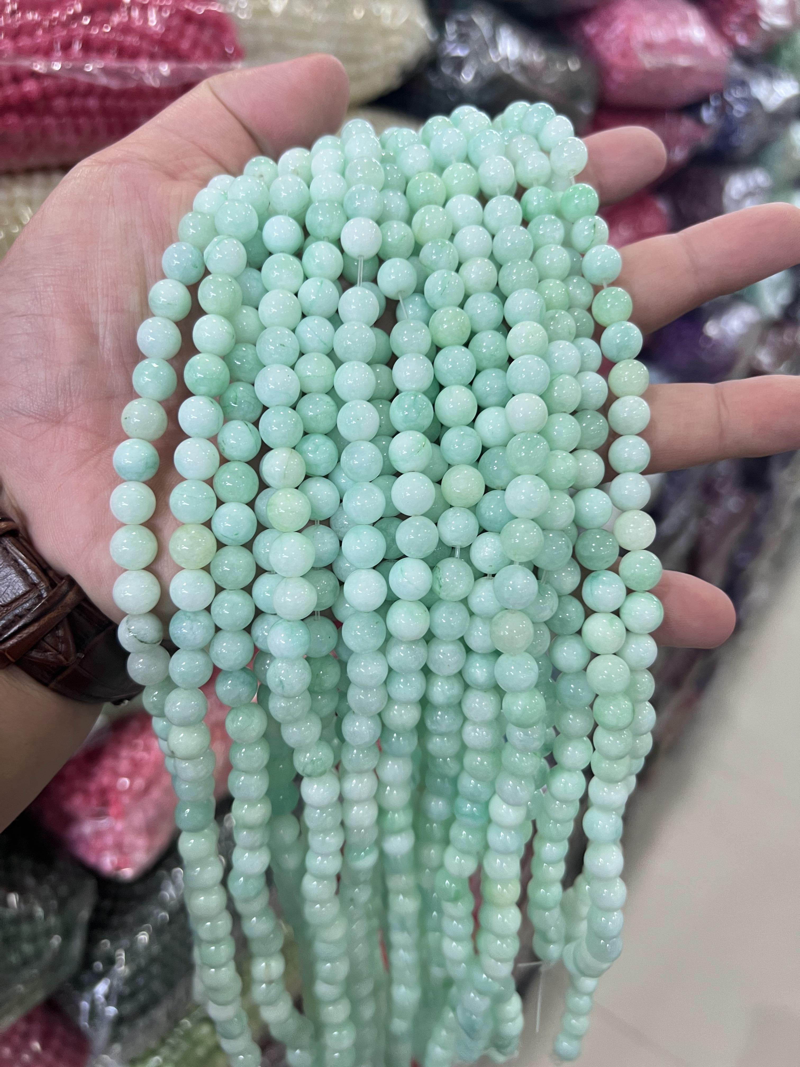 Round Beads 6mm 8mm 10mm  Free Shipping