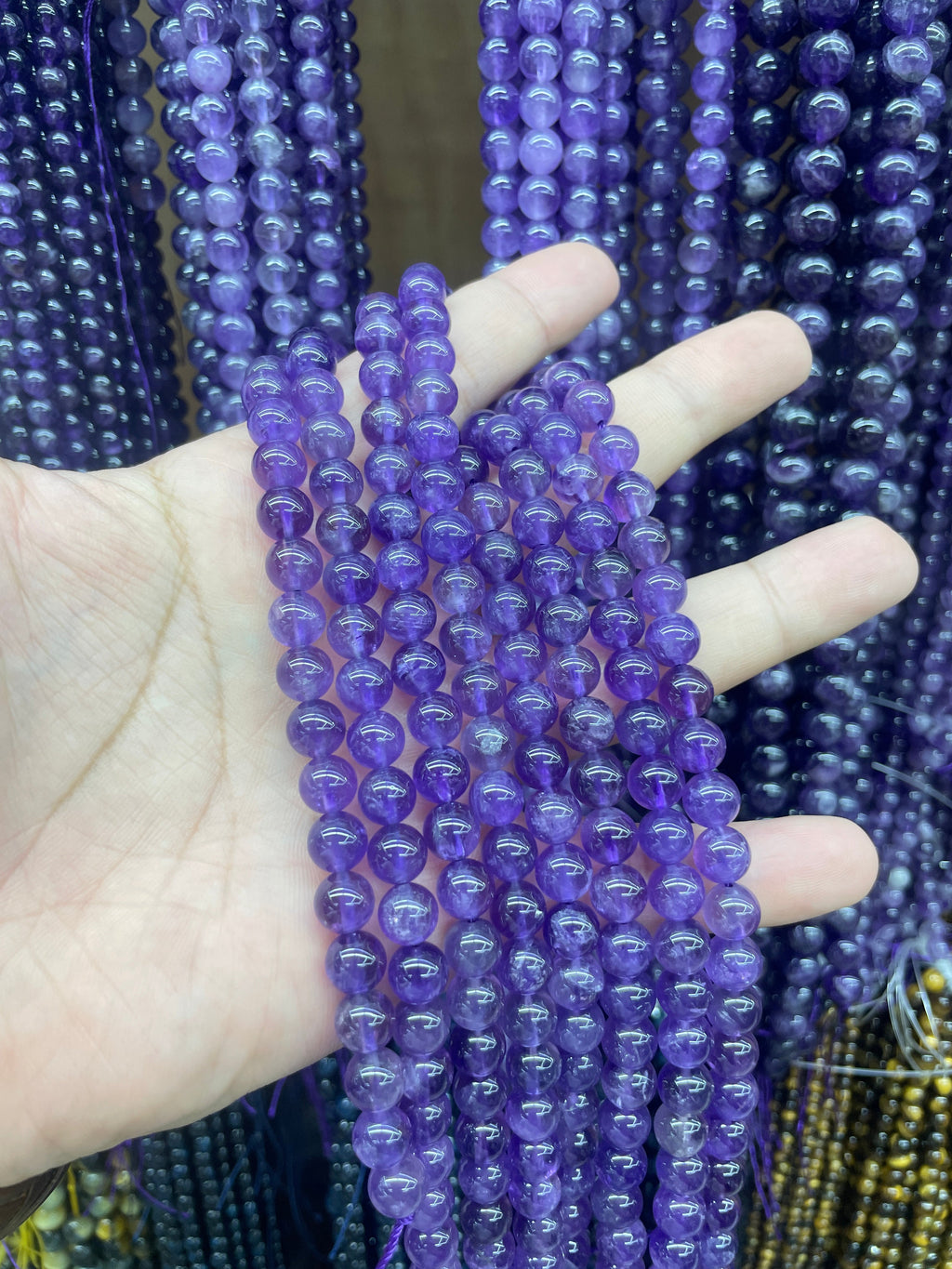Round Beads 6mm 8mm 10mm  Free Shipping