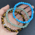 Tripe Strand Green Aventurine to Improve Body and Health Crystal  Bracelet
