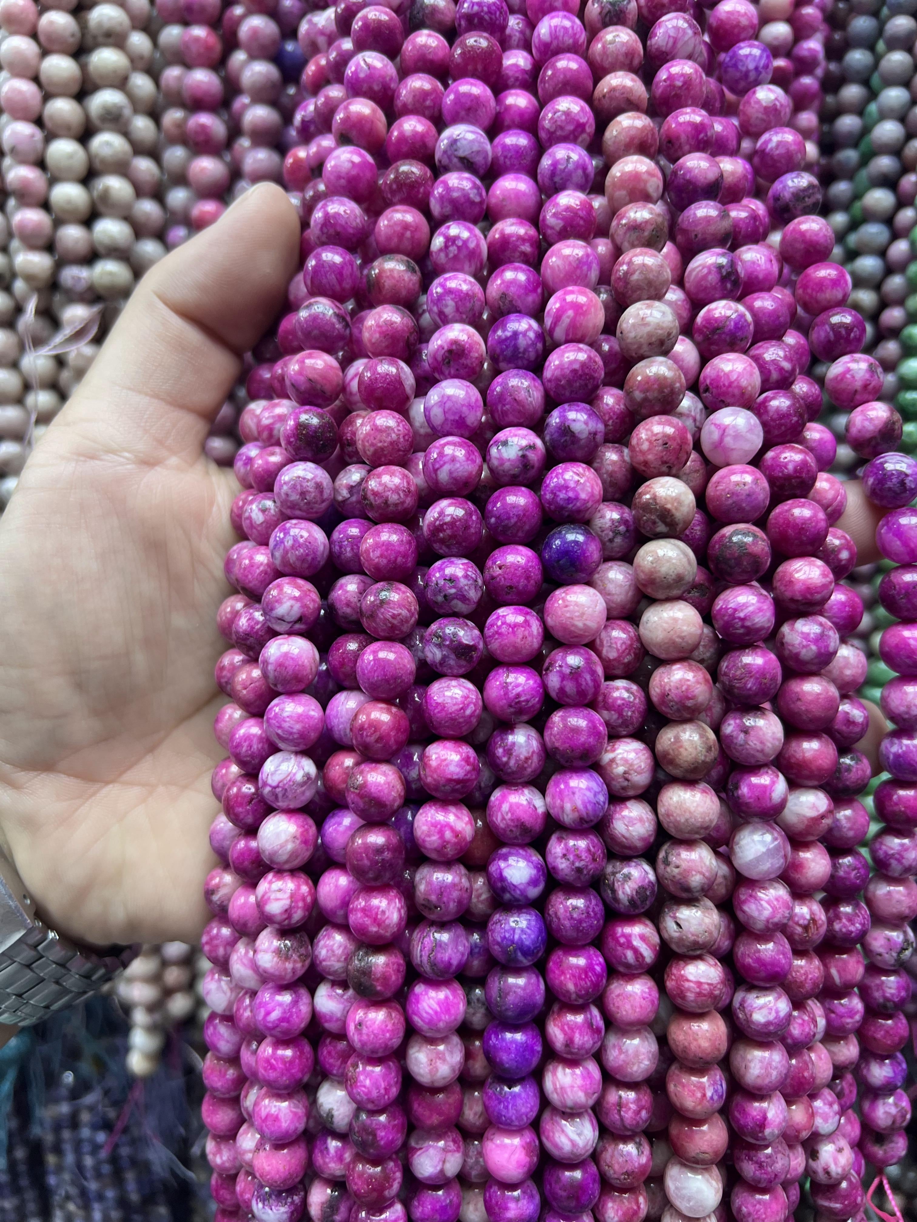 Sea Sediment Imperial Jasper Loose Beads Free Shiping