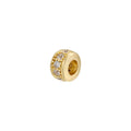 1PCS Brass Cubic Zirconia Sparkling Beads
