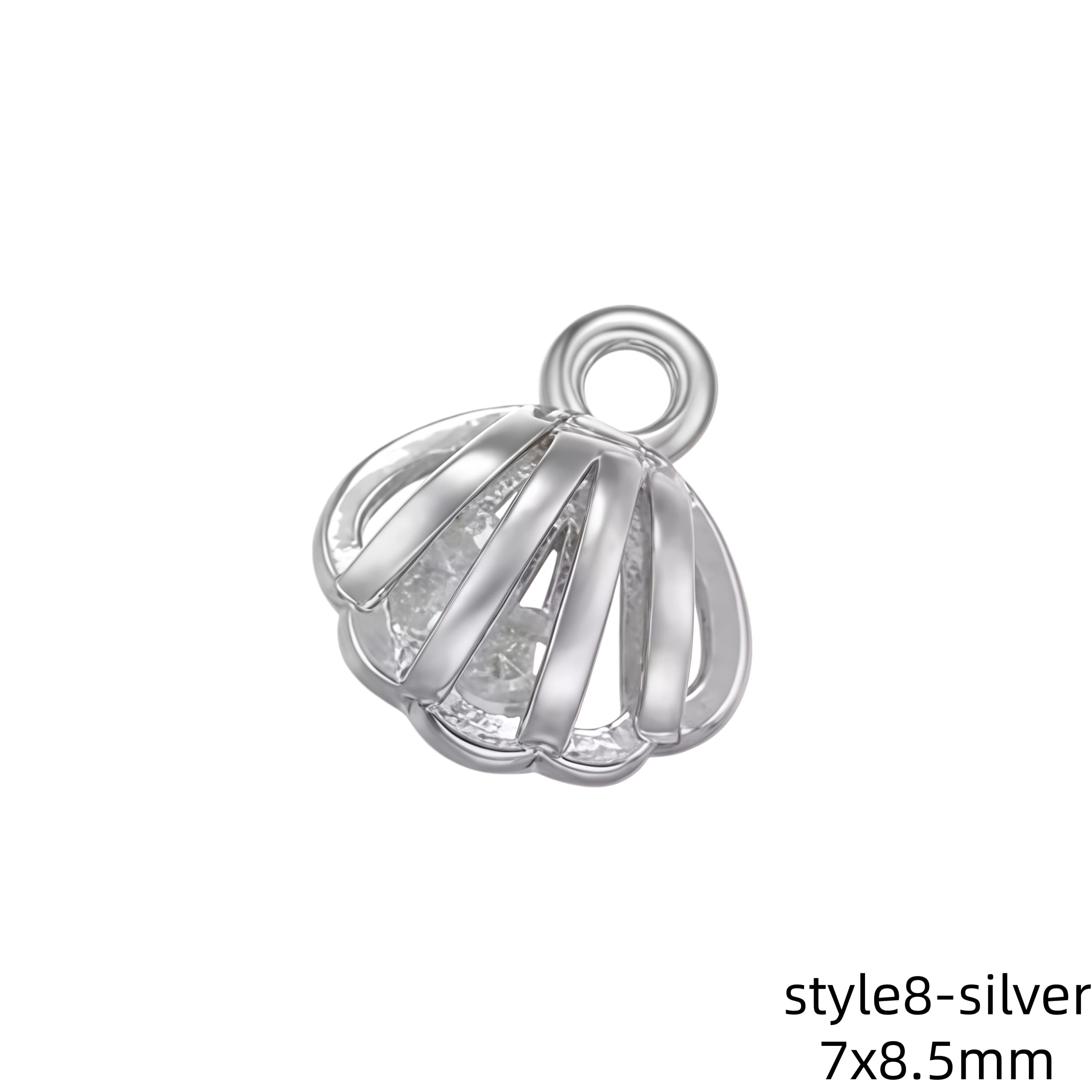 1Pcs Gold Color Silver Color Sun Moon Mini Charms