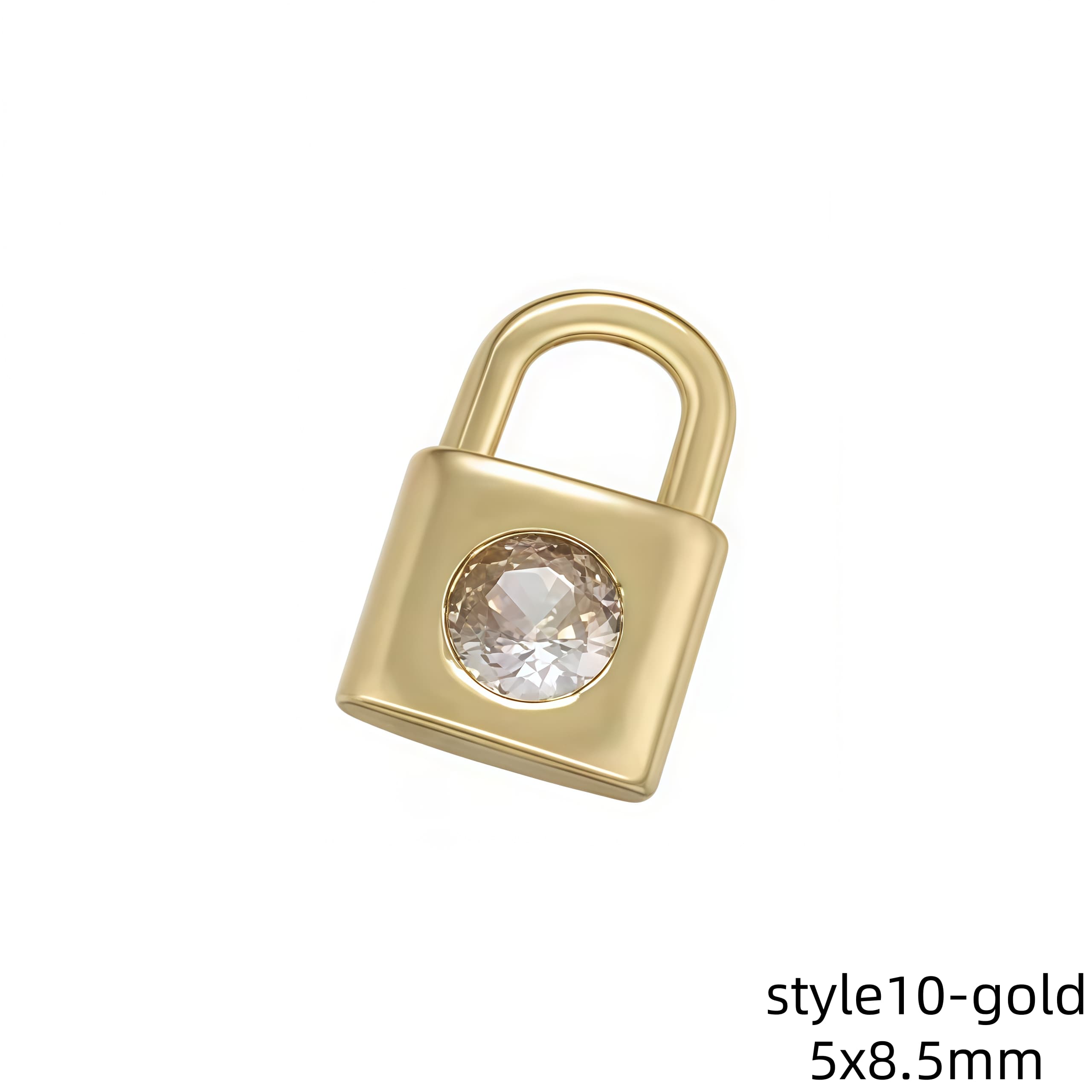 1Pcs Gold Color Silver Color Sun Moon Mini Charms