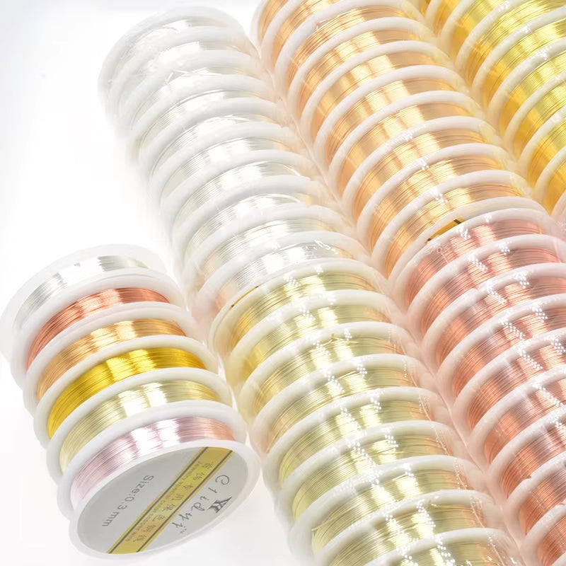 1 Roll No Discoloration Copper Wire