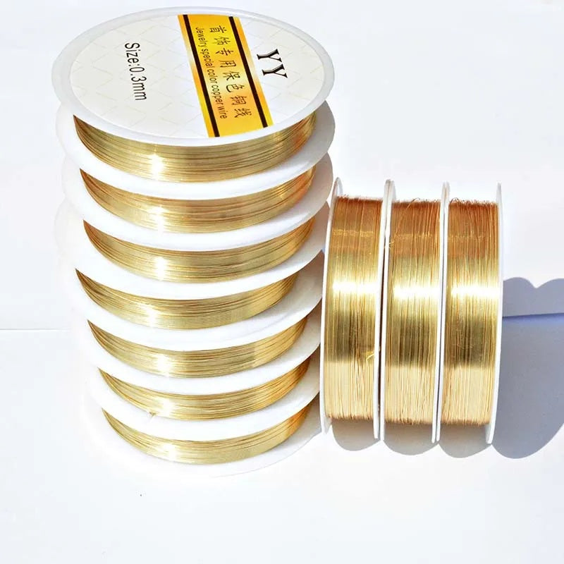 1 Roll No Discoloration Copper Wire