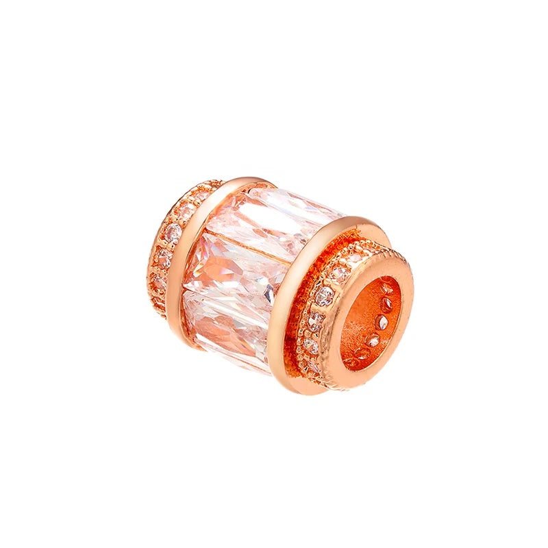 1PCS Crystal Transparent Spacer Beads