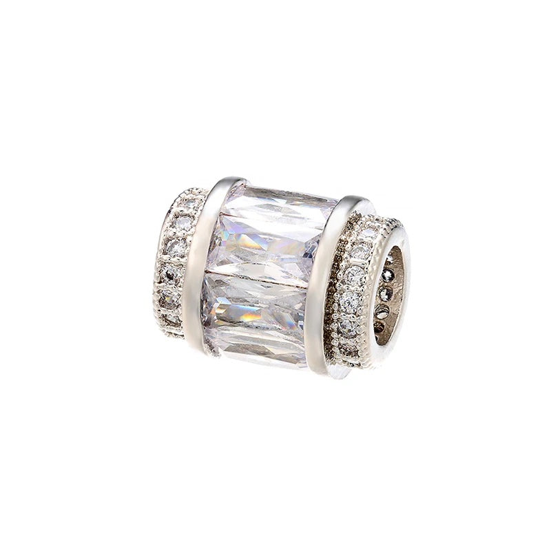 1PCS Crystal Transparent Spacer Beads
