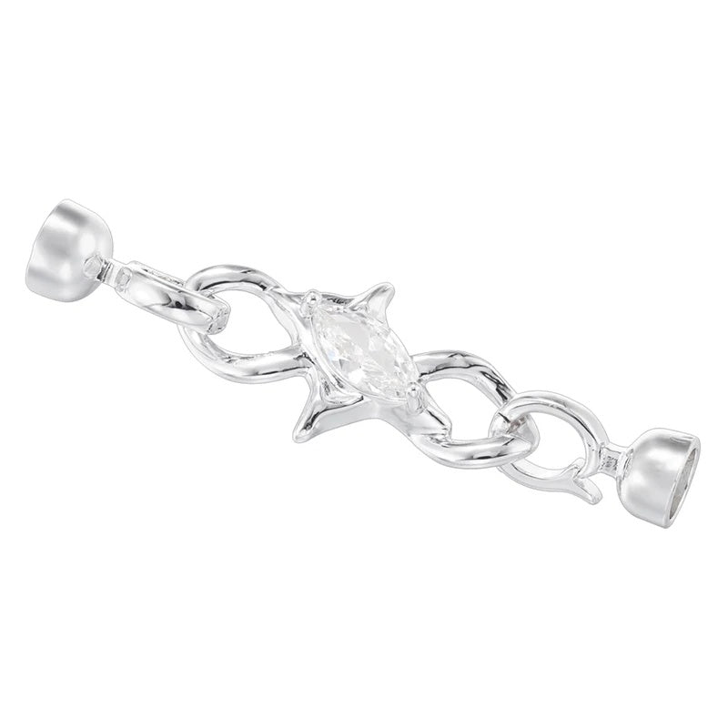 1PCS Luxury Jewellery Accessories Buckle Set with CZ Stones
