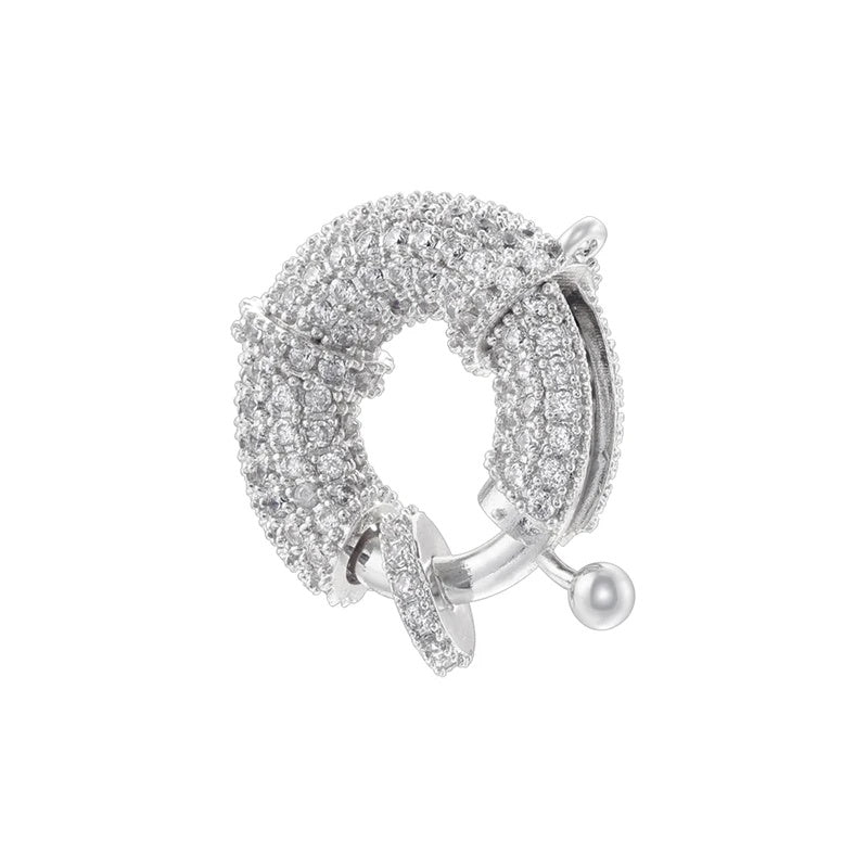 1PCS Luxury Jewellery Accessories Buckle Set with CZ Stones