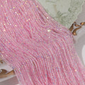 5 Strands Super Shiny Faceted Glass Seed Beads