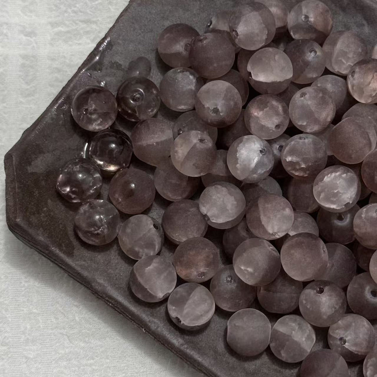 100pcs Water‑Sensitive Beads · Turns Transparent In Water