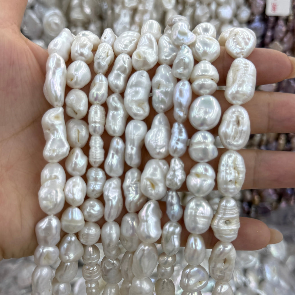 Baroque Freshwater Pearl Beads（9*14mm）