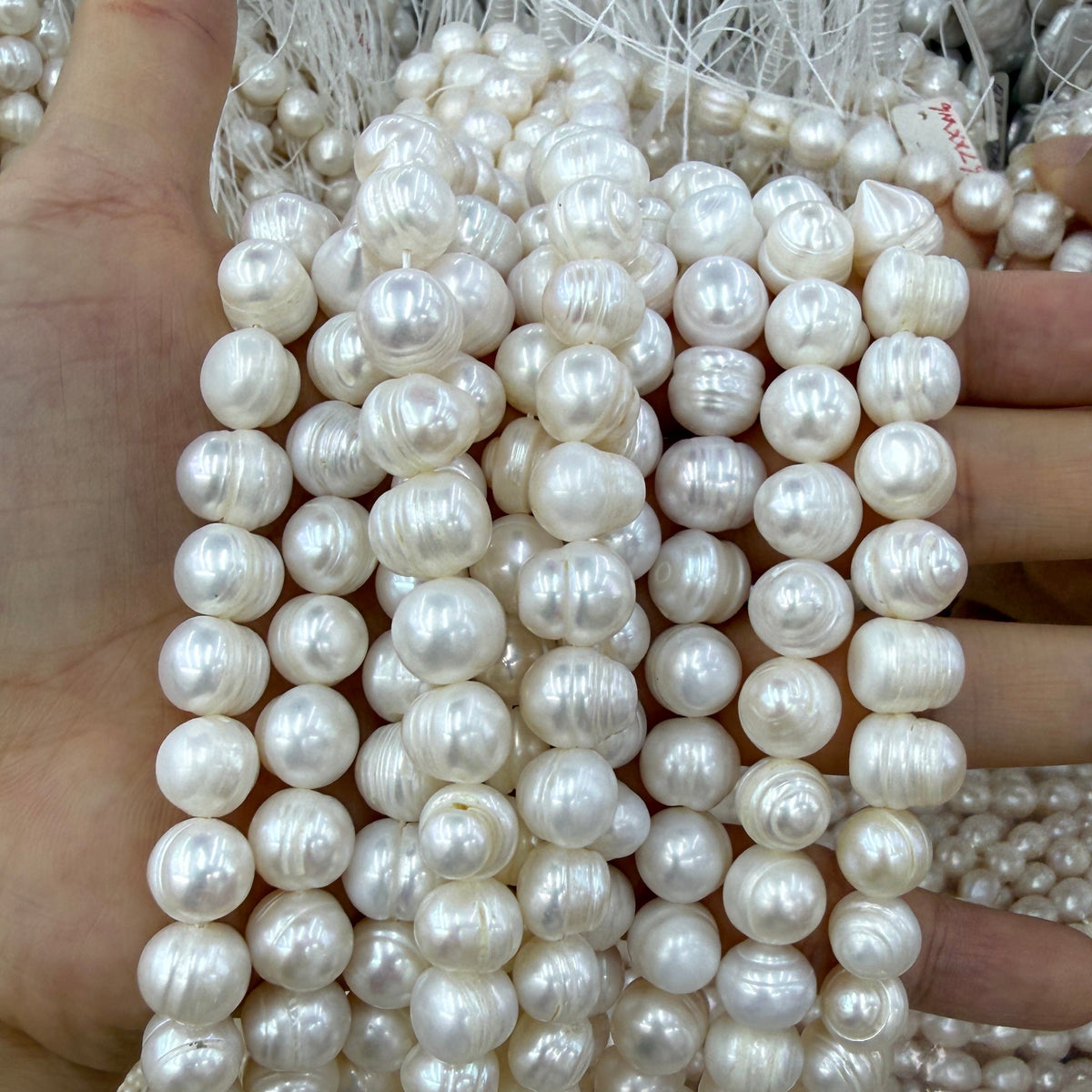 9mm Potato Freshwater Pearl Beads