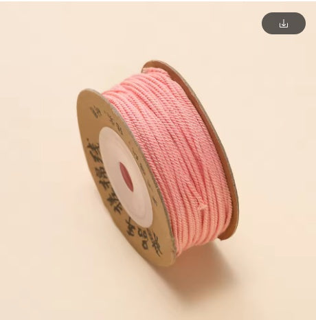 1 Roll Braided Cotton Cord Rope