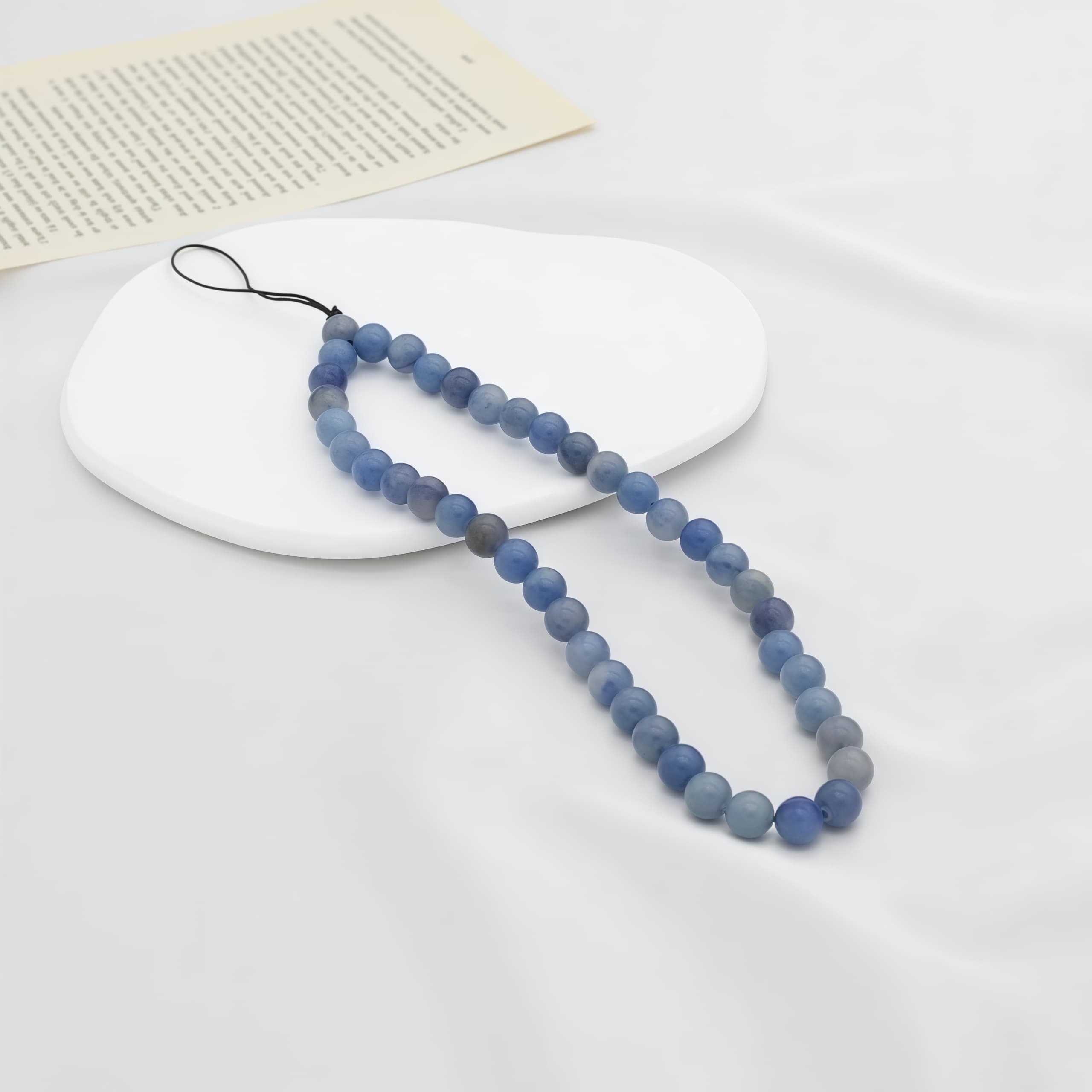 6MM Beaded Phone Chain New Anti Lost Phone Strap 32cm