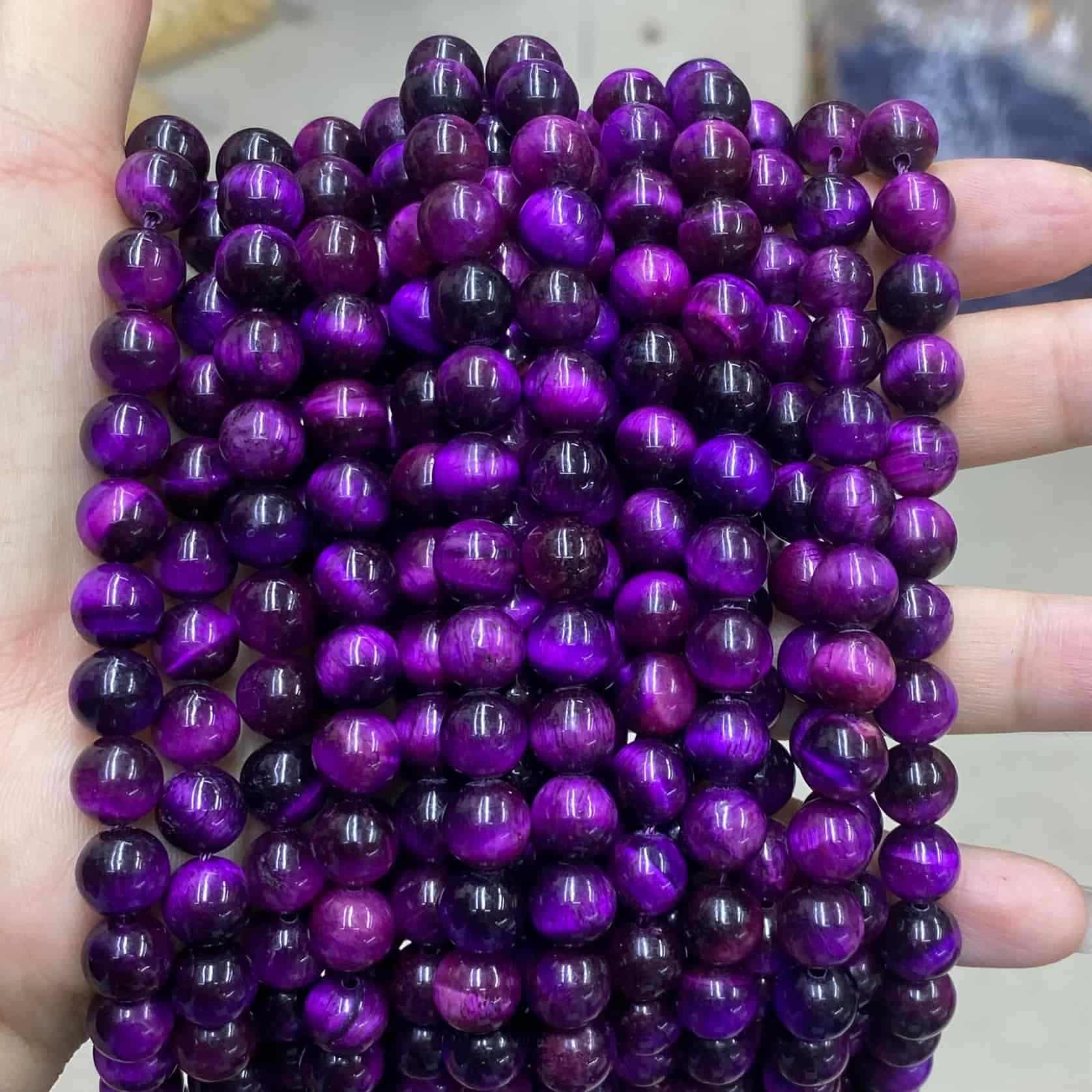 Colorful Tiger Eye Beads 4mm/6mm/8mm/10mm