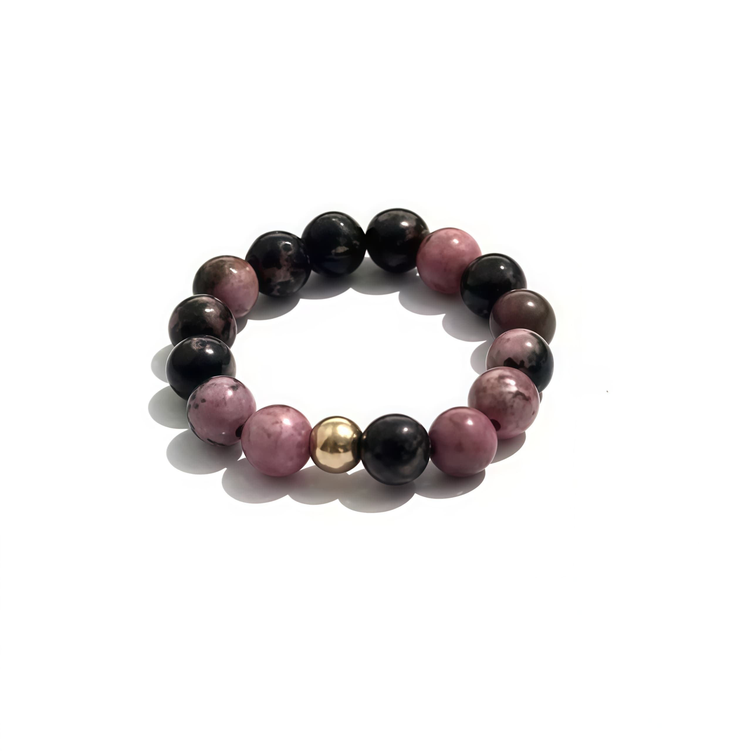 3mm Multi Round Bead Ring Elastic Rings Stackable