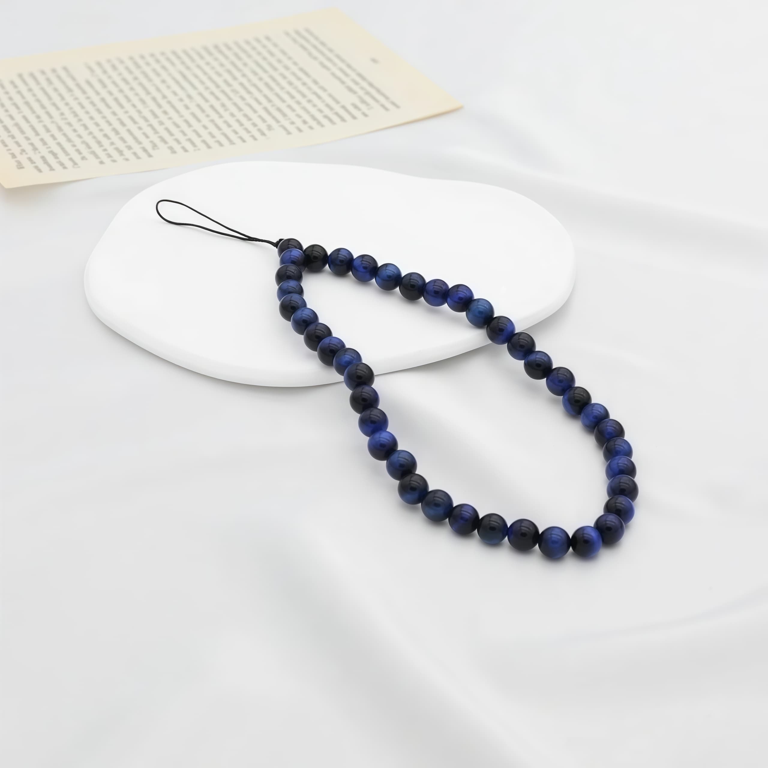 6MM Beaded Phone Chain New Anti Lost Phone Strap 32cm