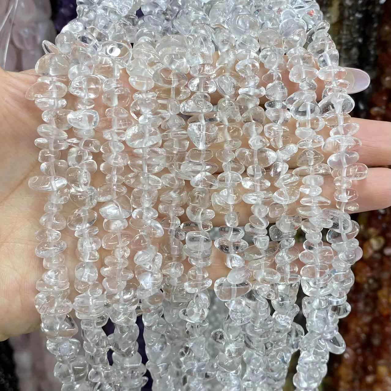 Freeform Chip Beads 3-8mm Gemstone/Quartz/Jasper/Agate
