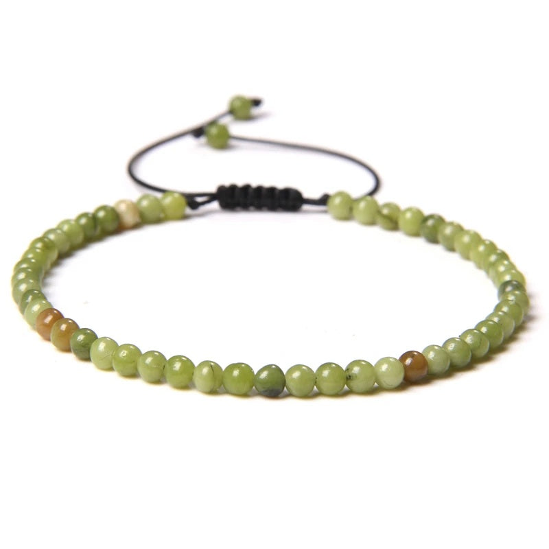 Beads Bracelet Adjustable Rope String Braided Bracelets 4mm 6mm 8mm