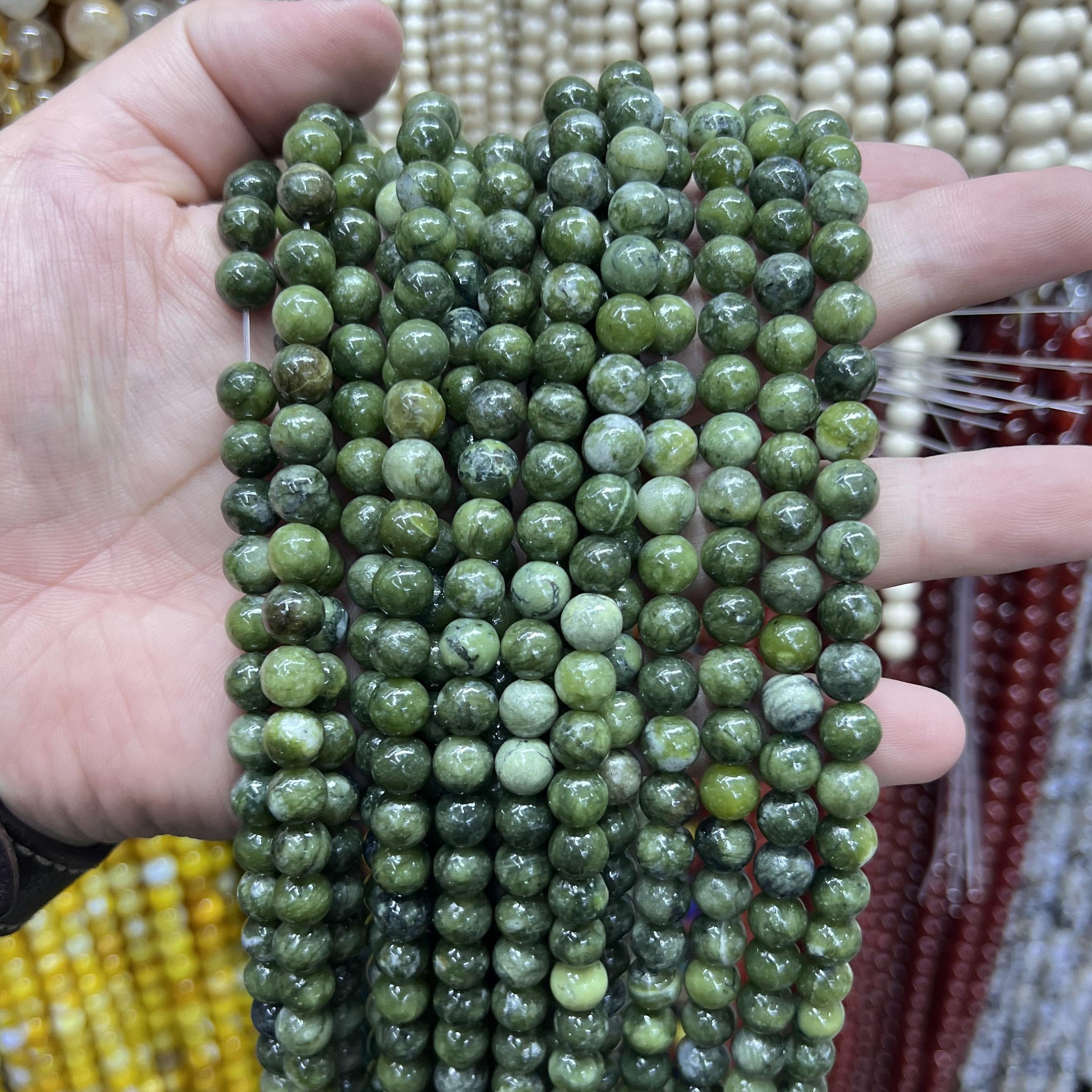 Round Beads 6mm 8mm 10mm  Free Shipping
