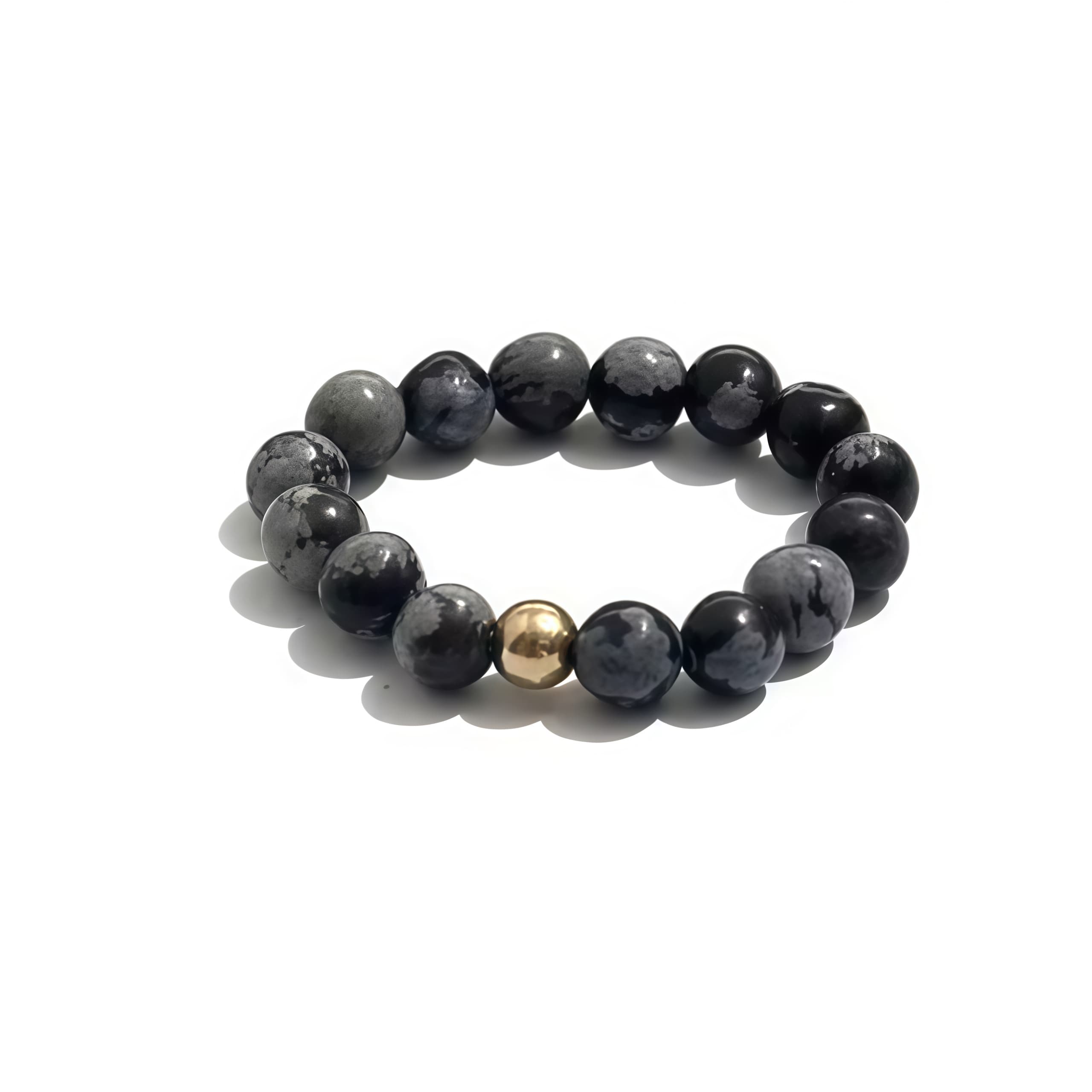 3mm Multi Round Bead Ring Elastic Rings Stackable