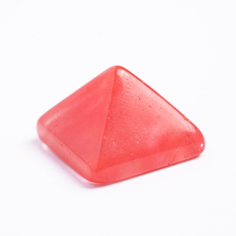 Crystal Mini Pyramid Ornament