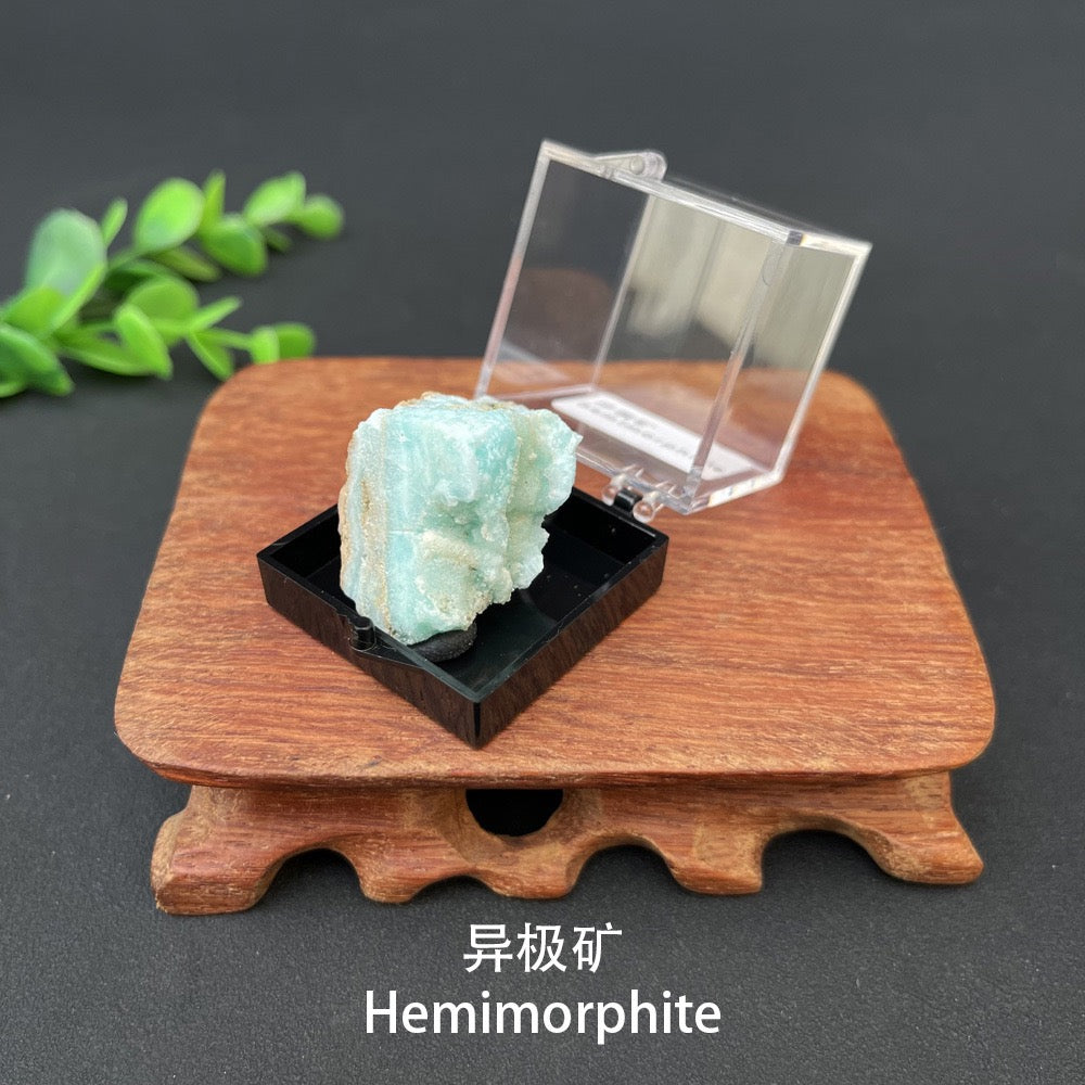 Micro Mineral Box Raw Crystal Gemstone Collection Box