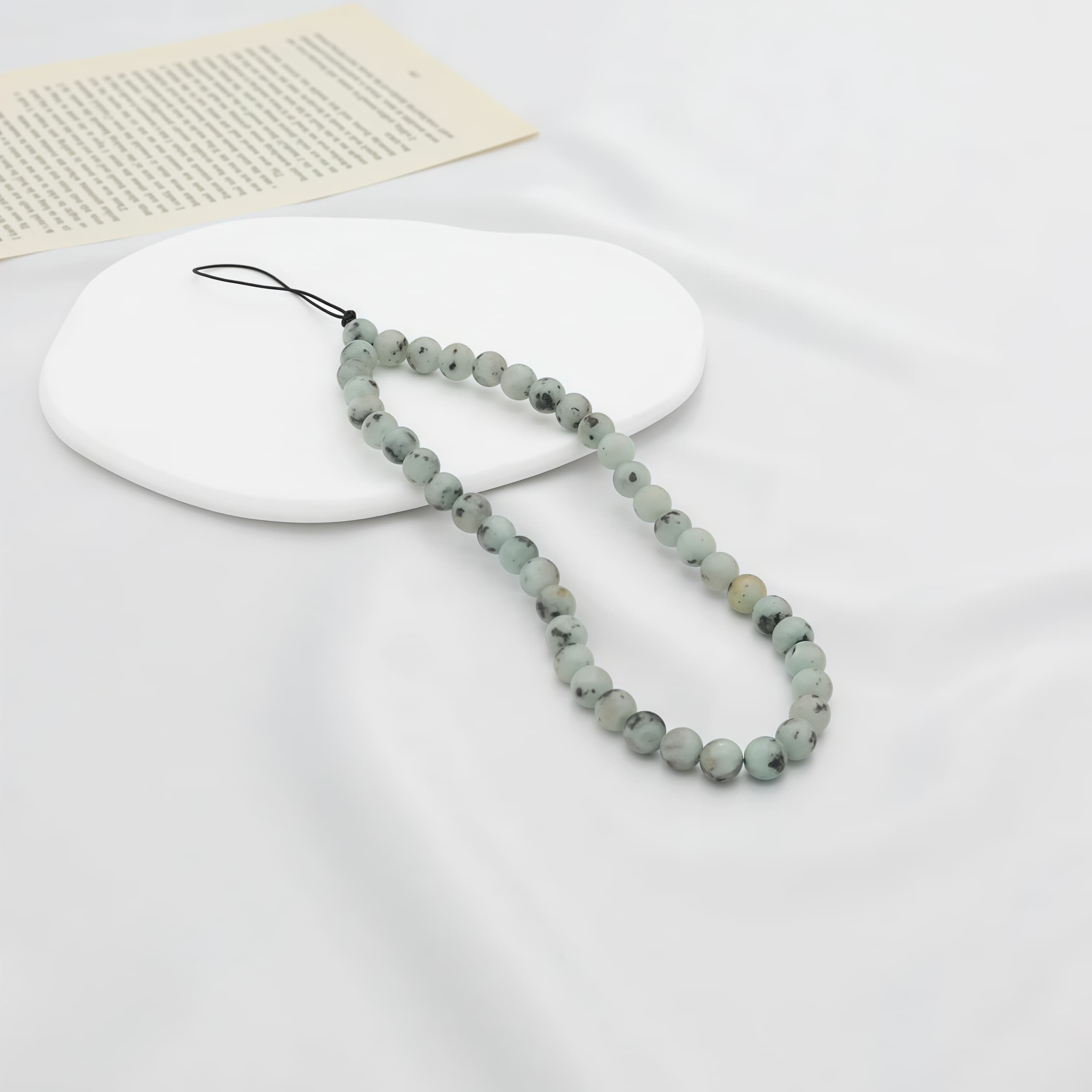 6MM Beaded Phone Chain New Anti Lost Phone Strap 32cm