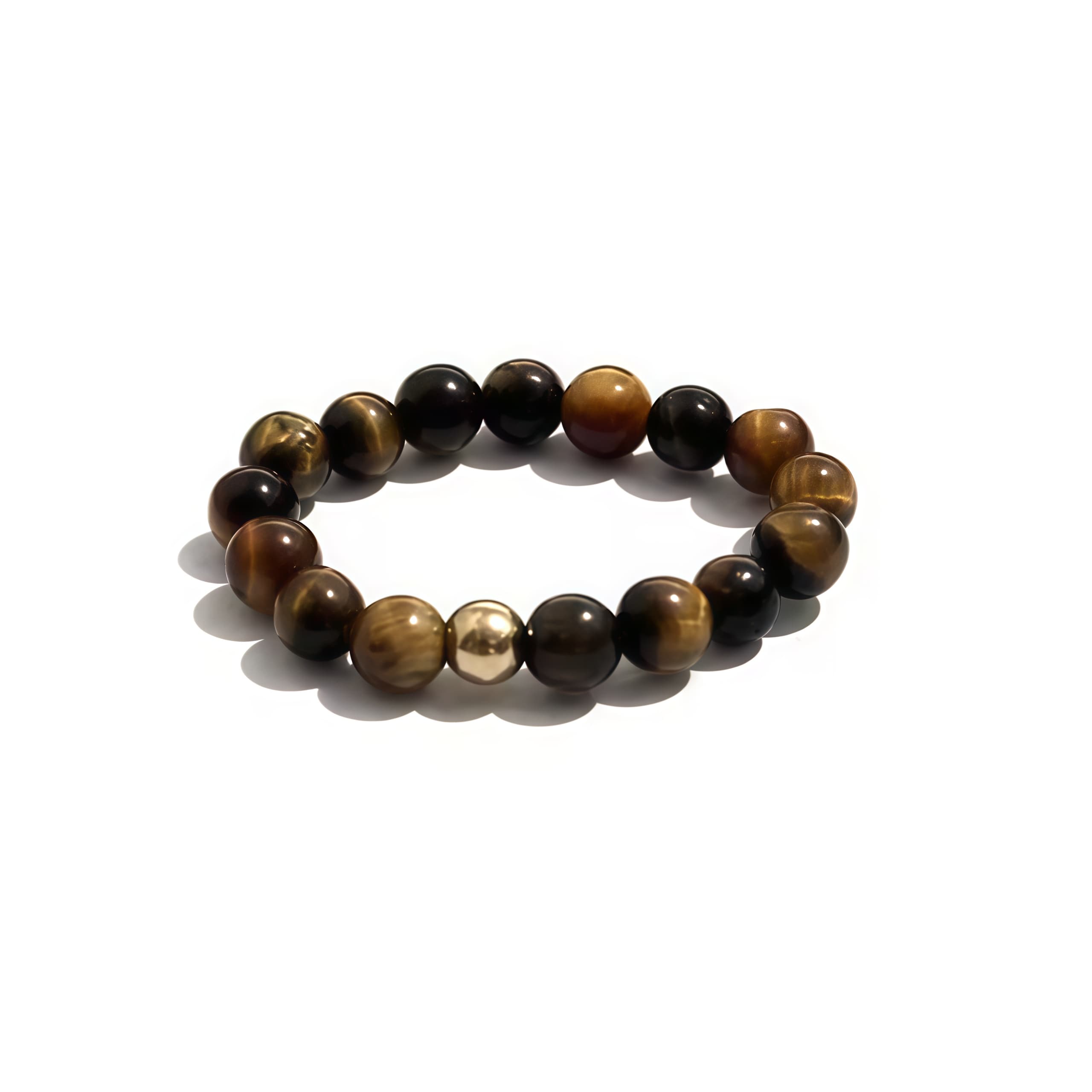 3mm Multi Round Bead Ring Elastic Rings Stackable