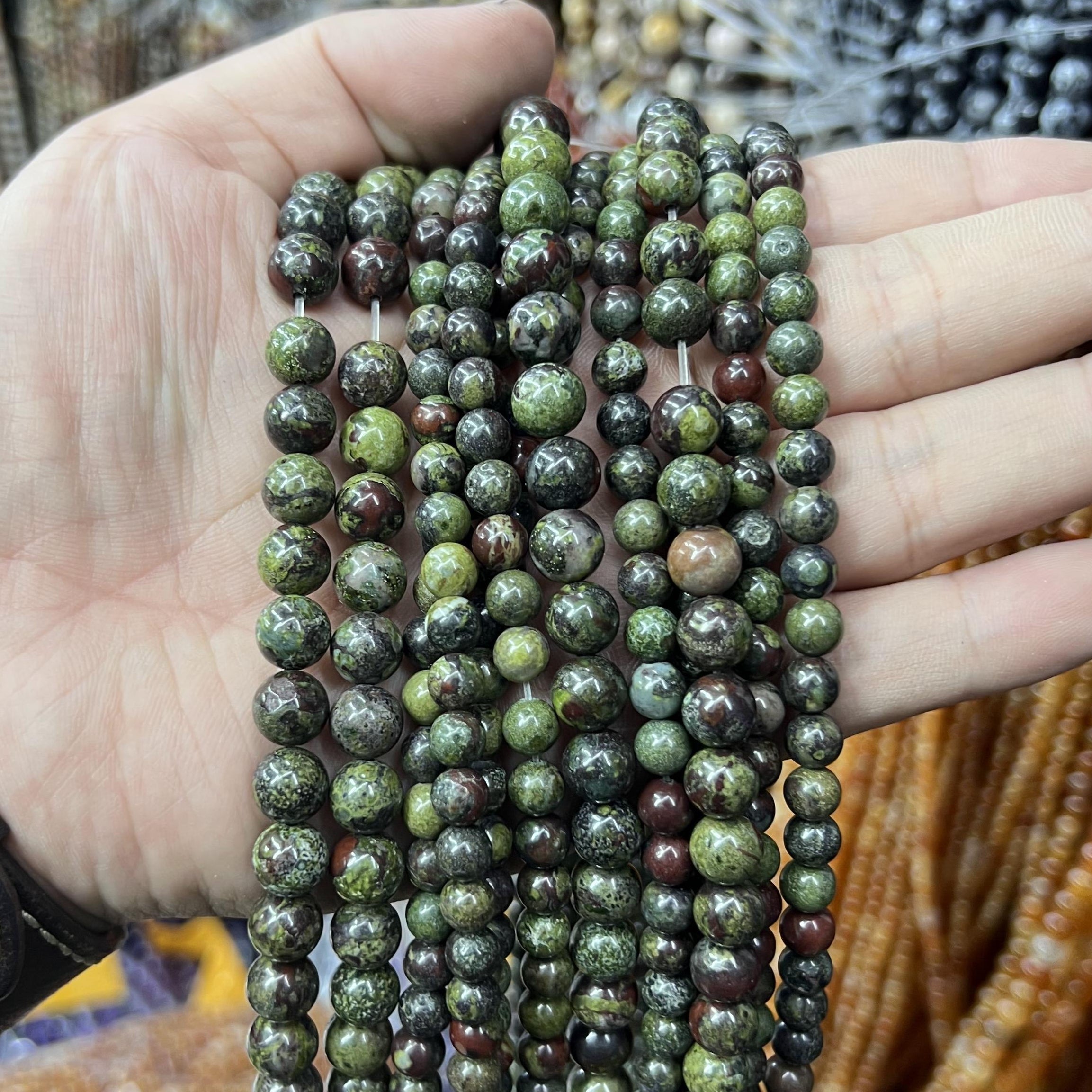 Round Beads 6mm 8mm 10mm  Free Shipping