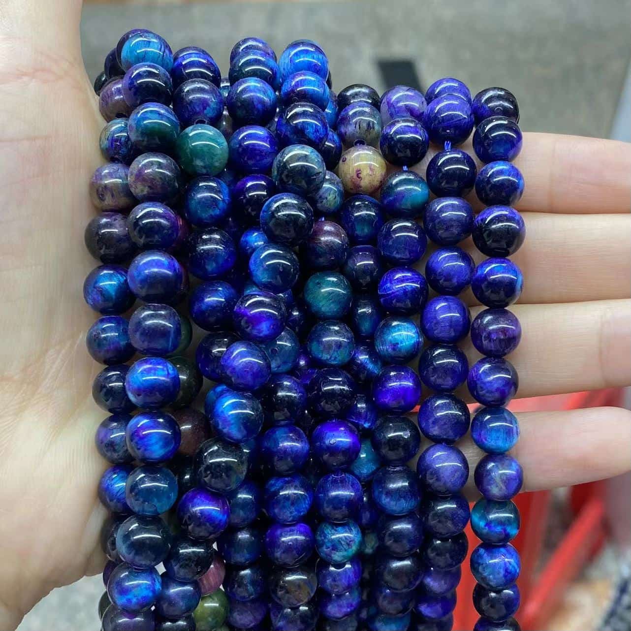 Colorful Tiger Eye Beads 4mm/6mm/8mm/10mm