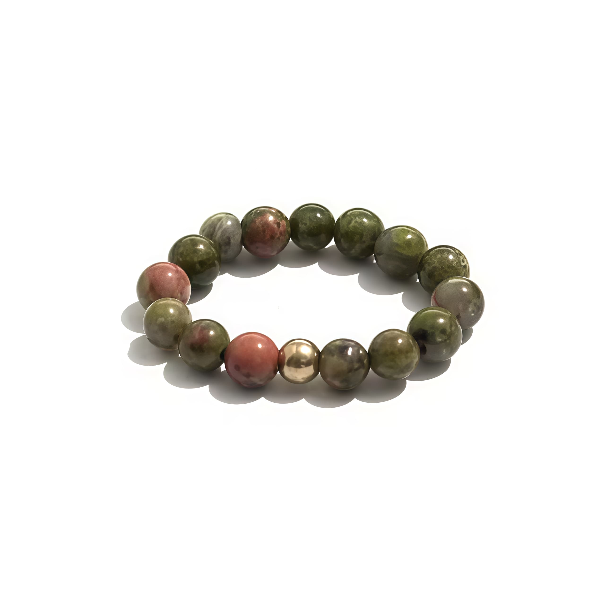 3mm Multi Round Bead Ring Elastic Rings Stackable