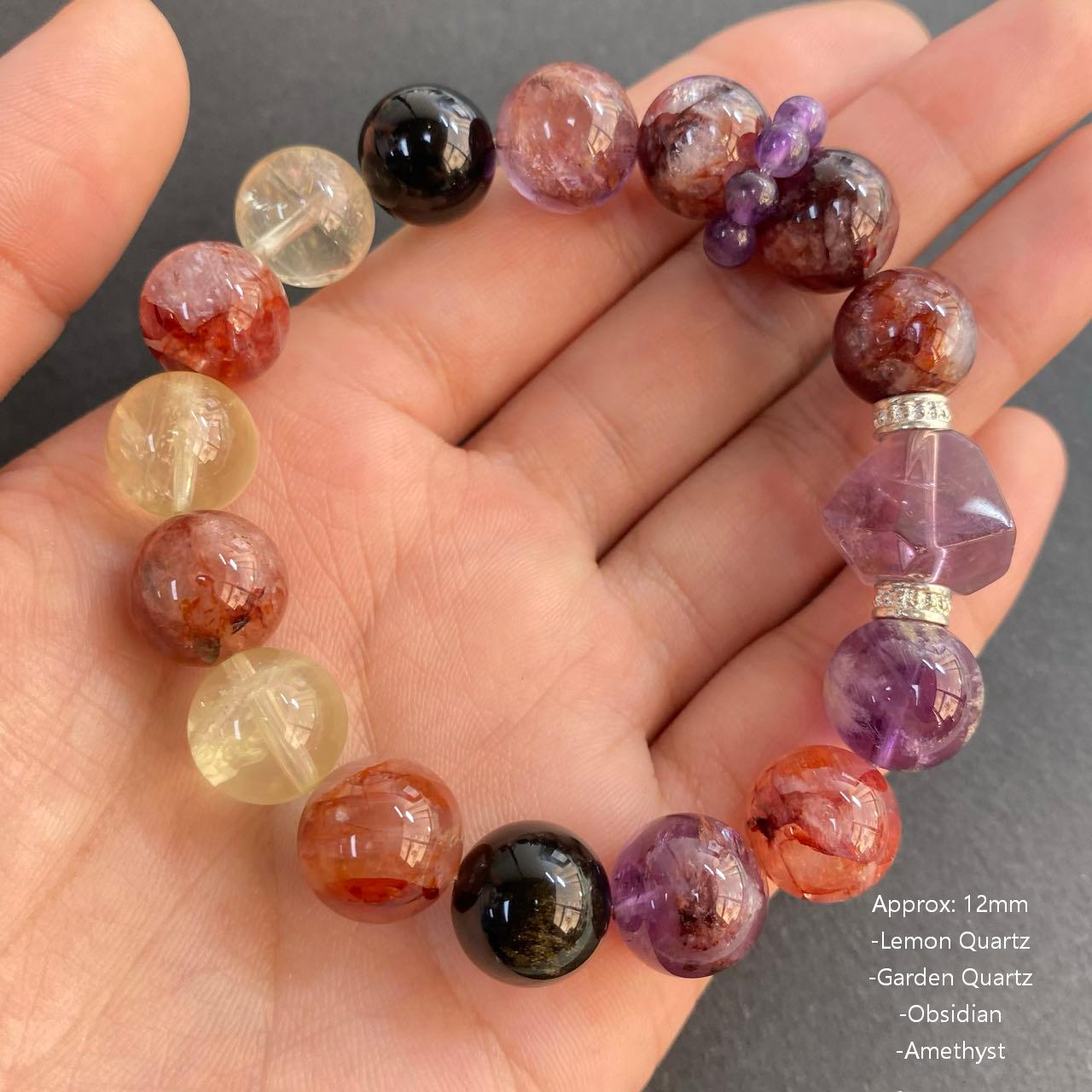 Natural Designer Healing Crystal Bracelet Mutiple Styles