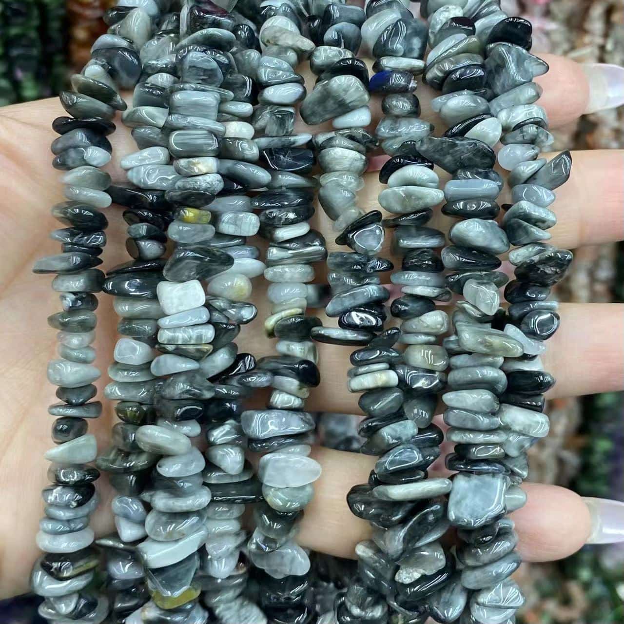 Freeform Chip Beads 3-8mm Gemstone/Quartz/Jasper/Agate