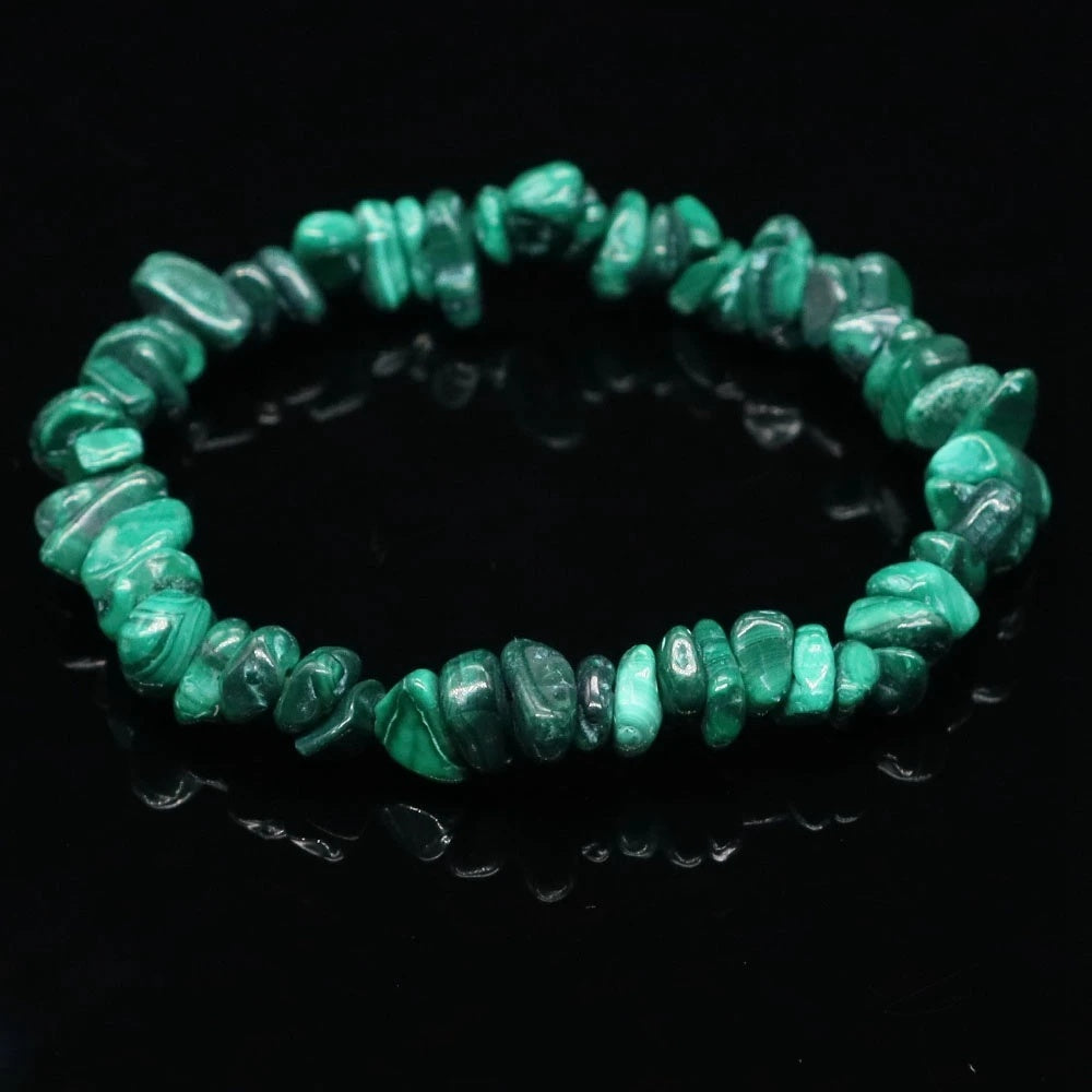 Chip Bead Stretch Bracelet 7.5inch