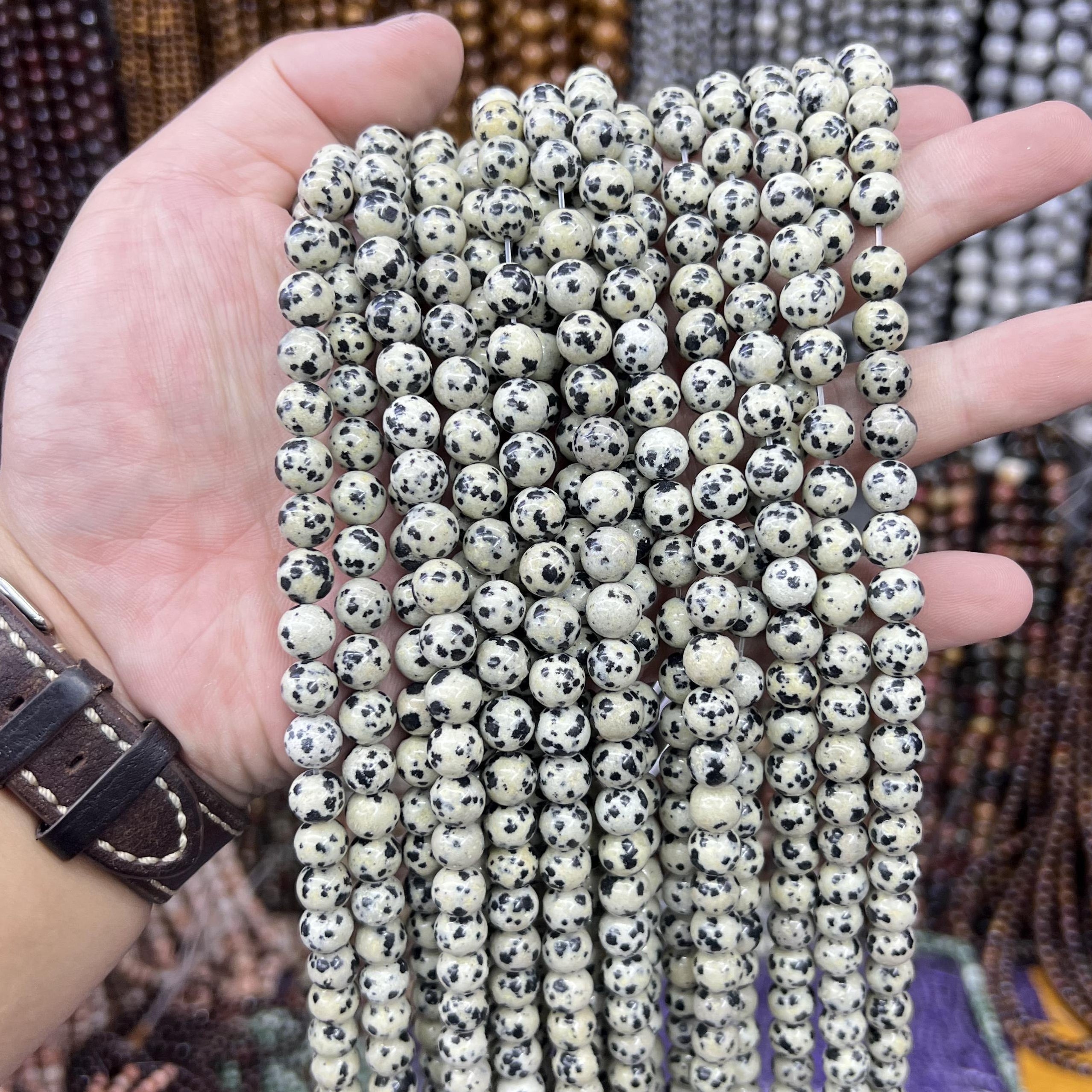 Round Beads 6mm 8mm 10mm  Free Shipping