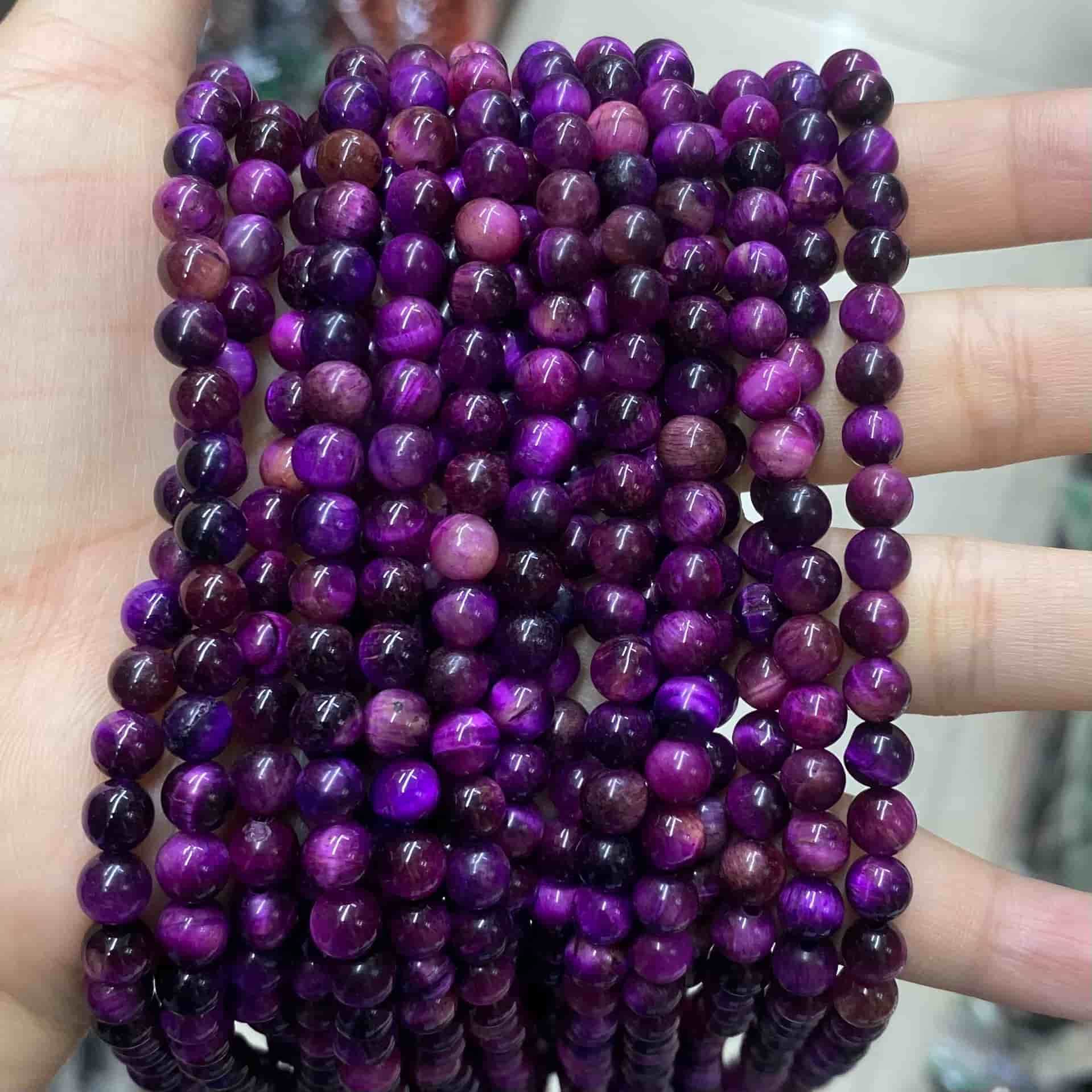 Colorful Tiger Eye Beads 4mm/6mm/8mm/10mm